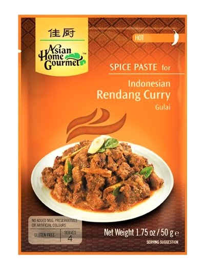 Rendang curry paste indonesiano A.H.G. 50g.
